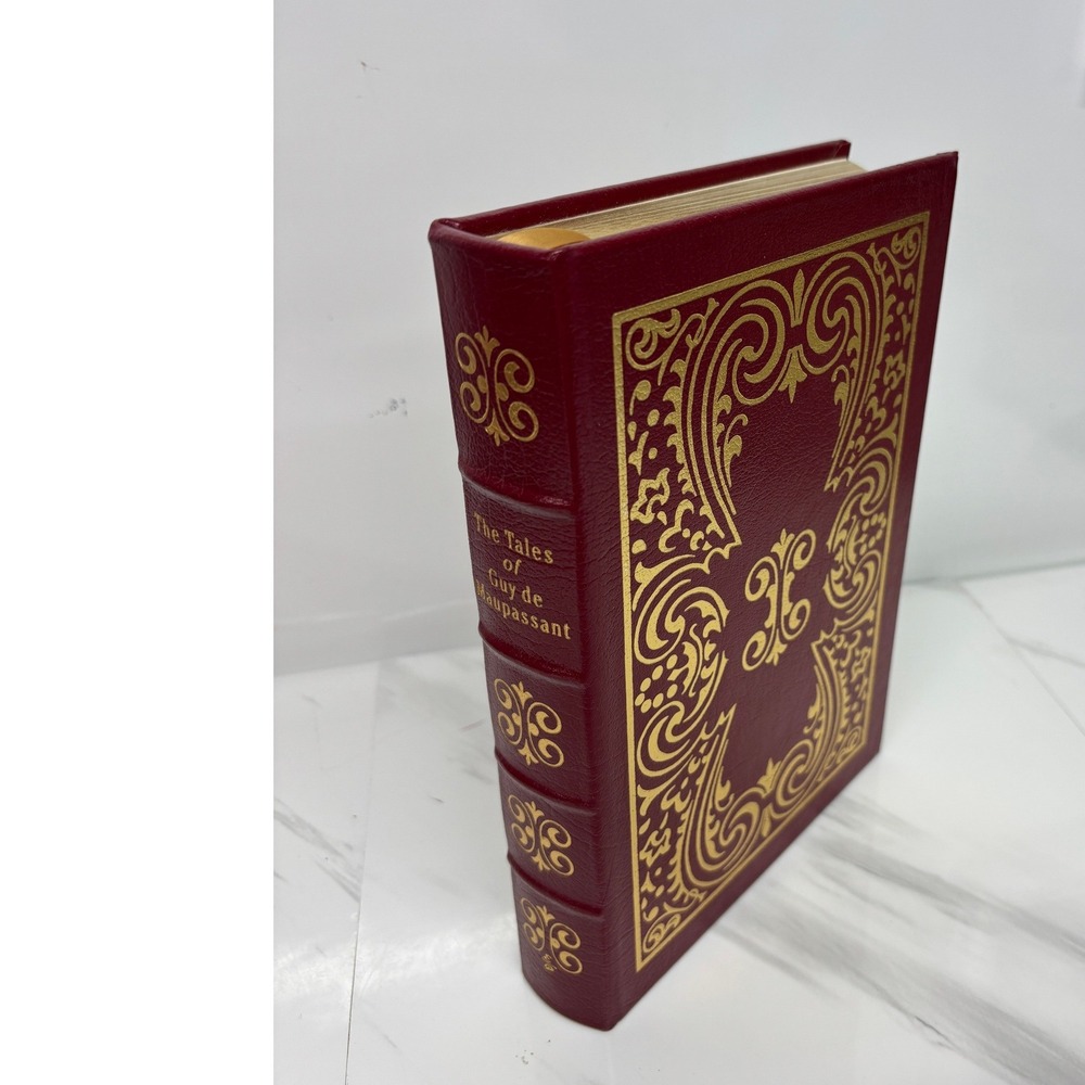 The Tales of Guy De Maupassant Leather Hardcover 100 Greatest Books Easton Press